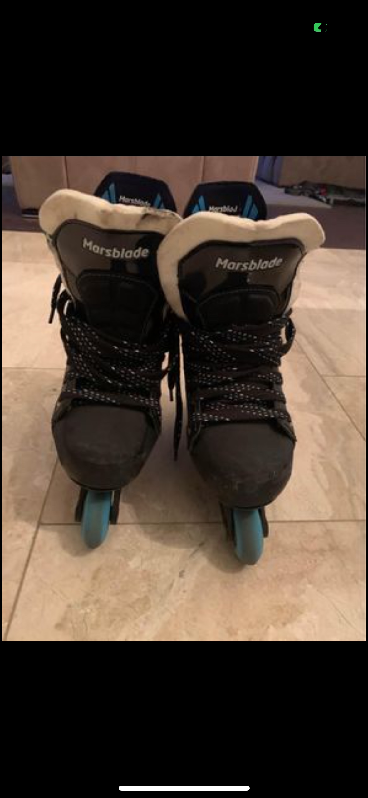 Marsblade O1 elite off-ice inline youth roller skates size 4 - photo 3
