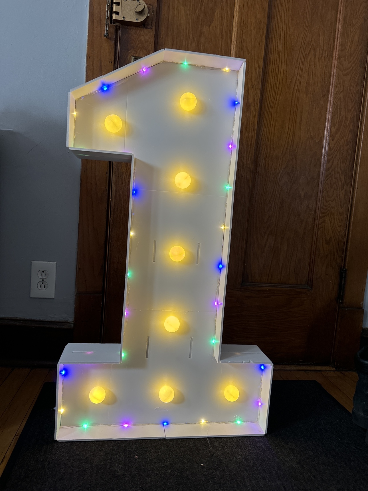 Party Time! Large Light Up Number One