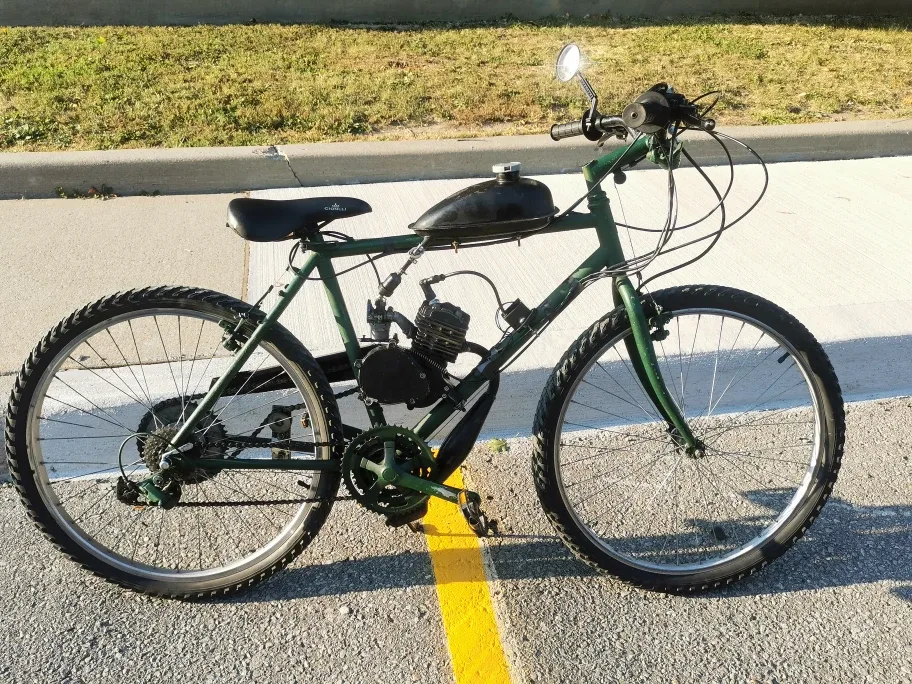 Gas powered motorized bicycle image indicator(6)