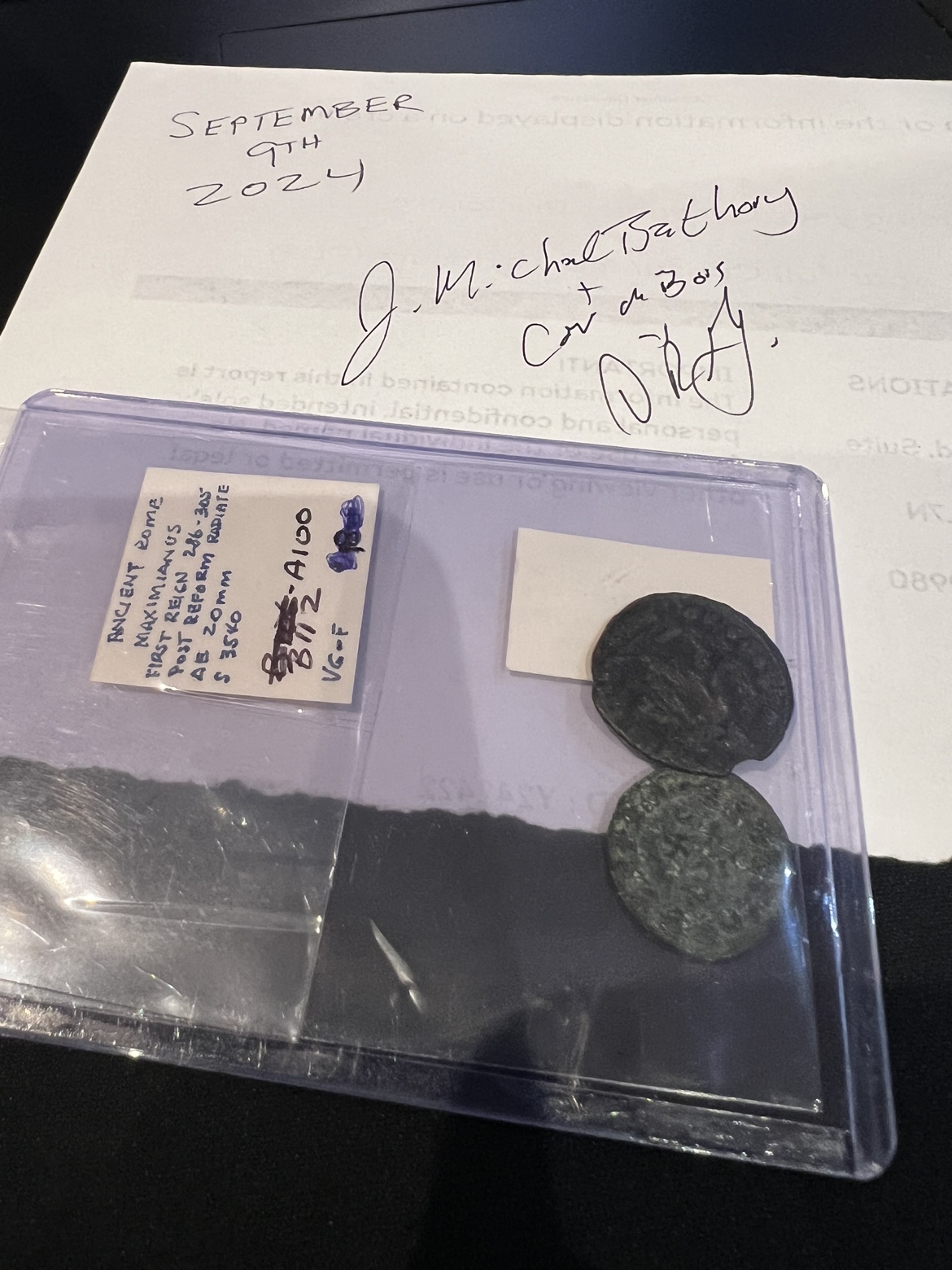 Ancient Roman Coins 300 AD ! - photo 2
