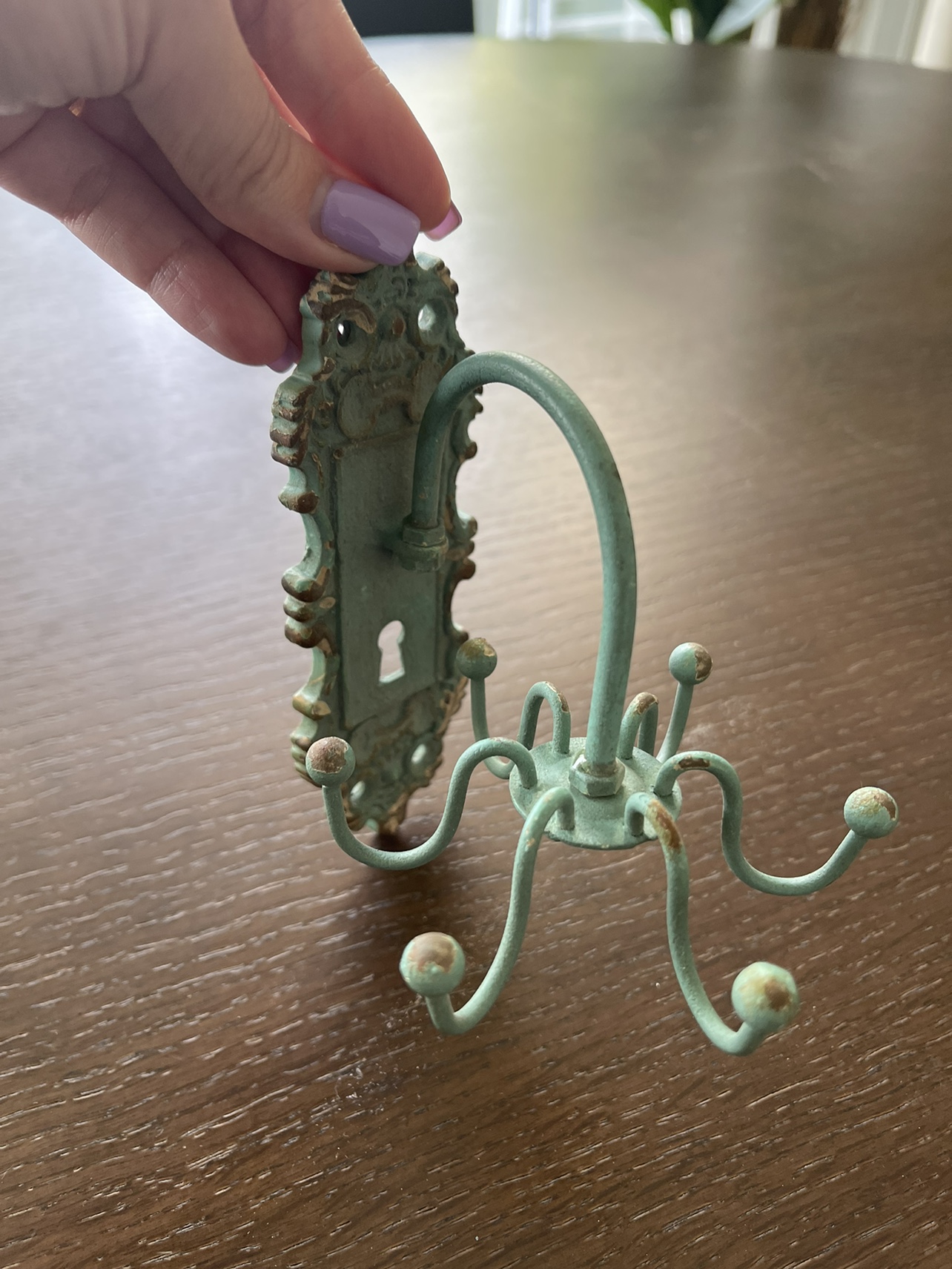 Ornate Metal Wall Hook - photo 2
