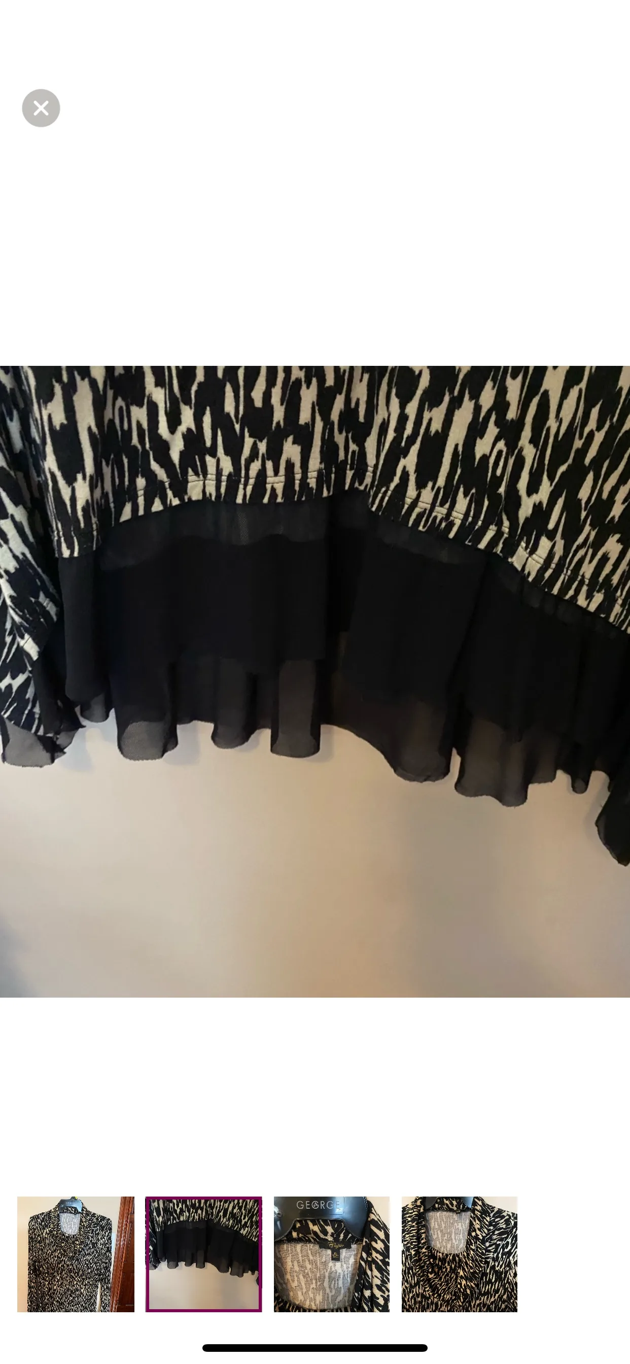 George 1X Leopard Print Top image indicator(3)