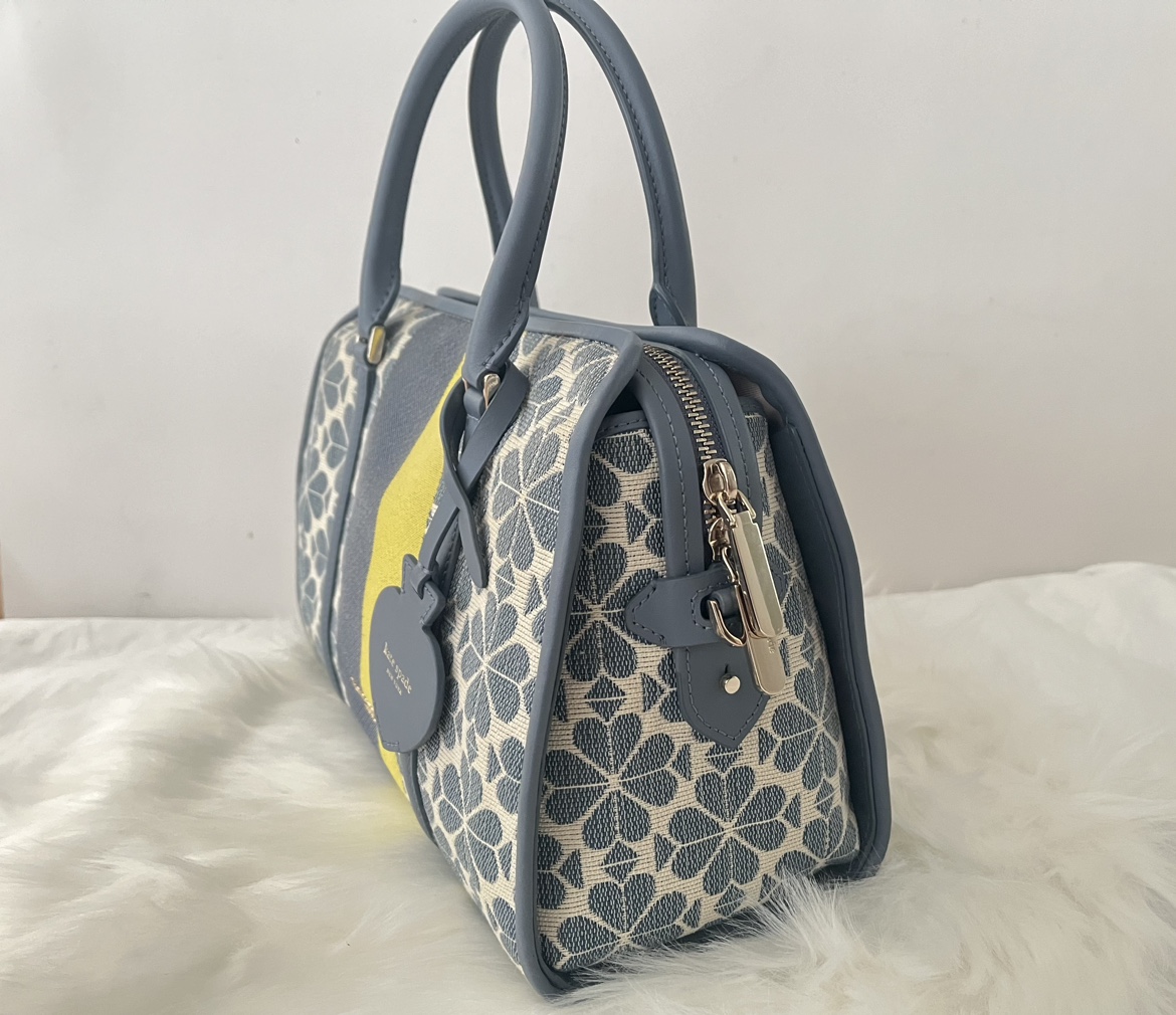 👜 Kate Spade Spade Flower Jacquard Stripe Medium Satchel 👜 - photo 2