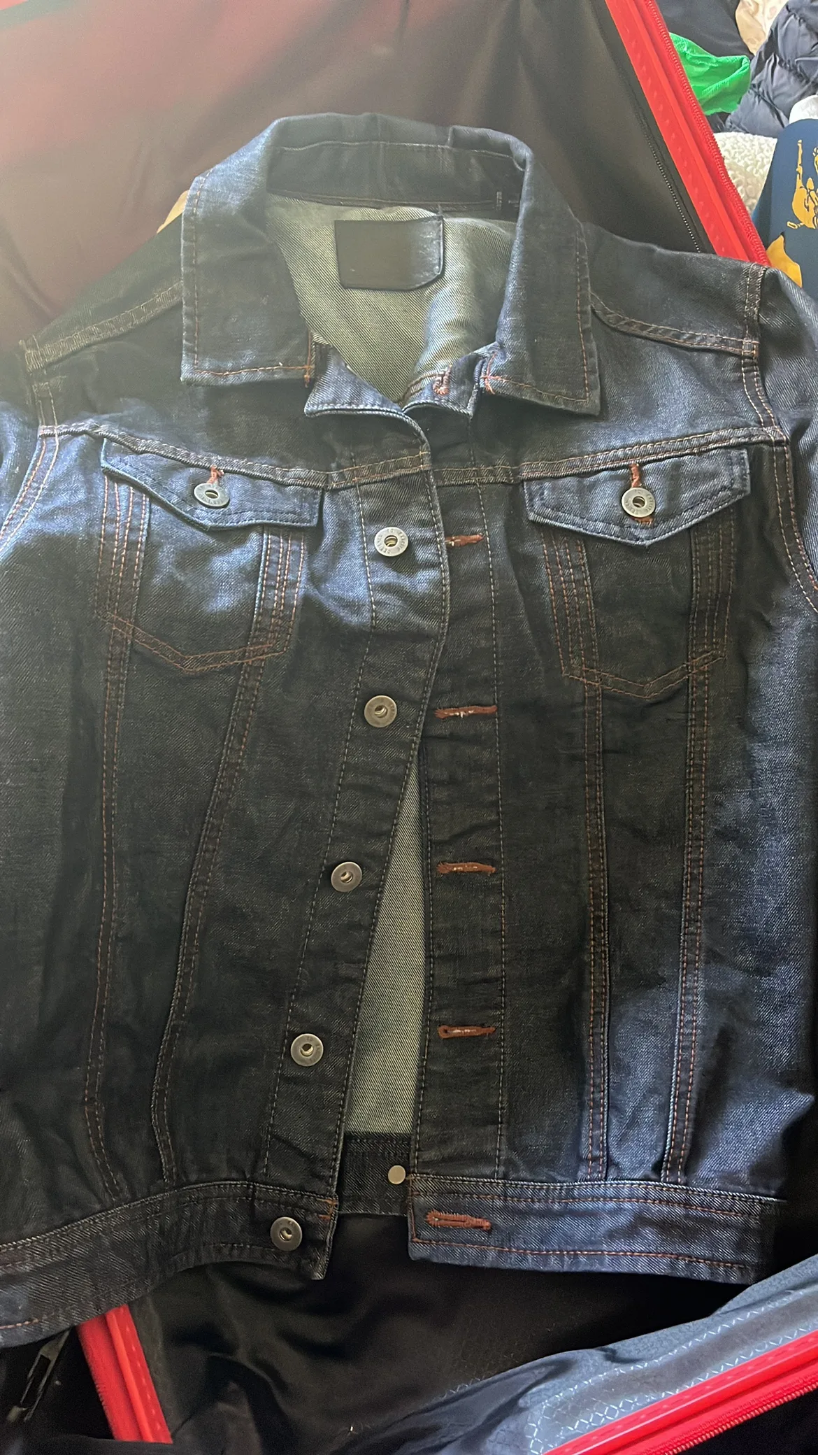 Dark Wash Denim Jacket thumbnail