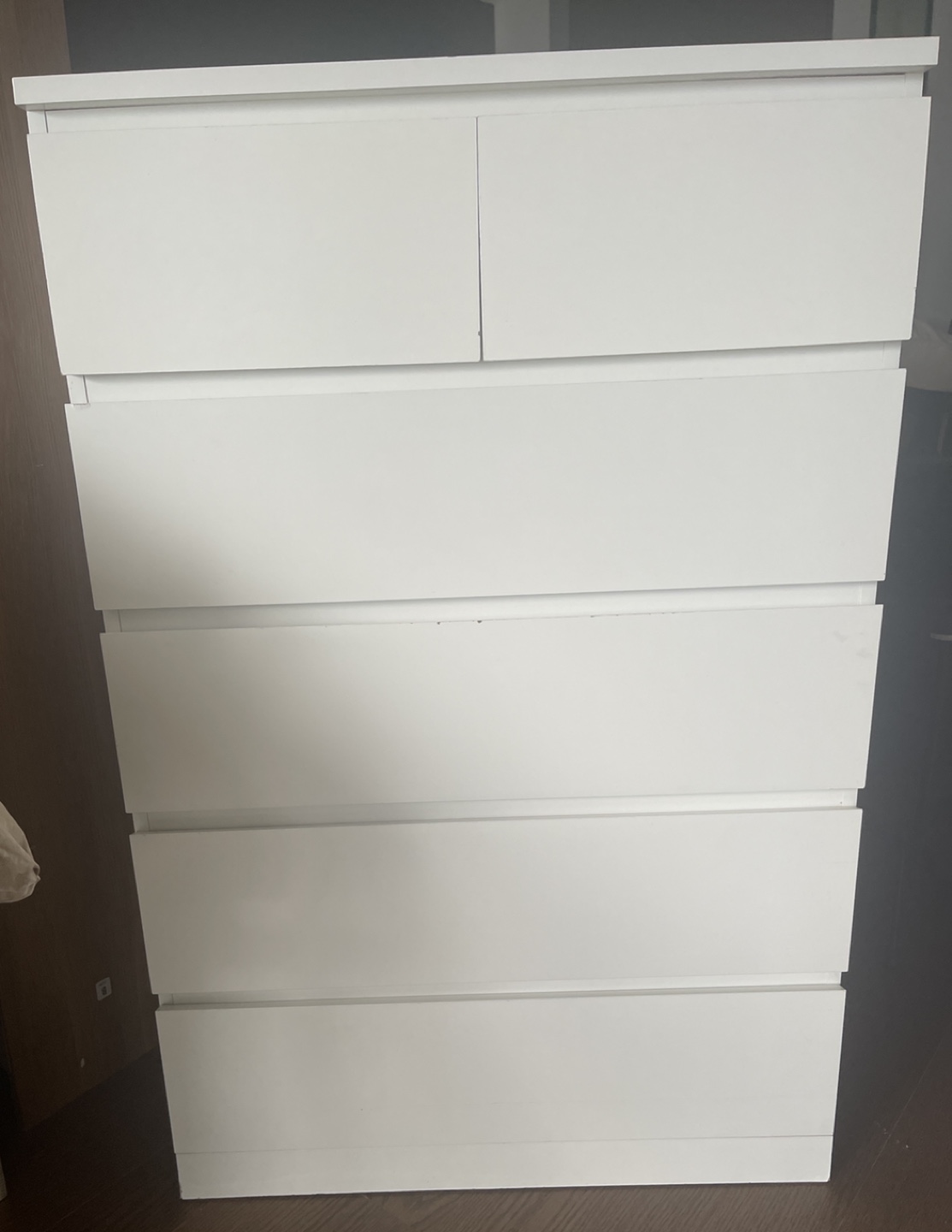 IKEA 6 drawer chest white must go asap