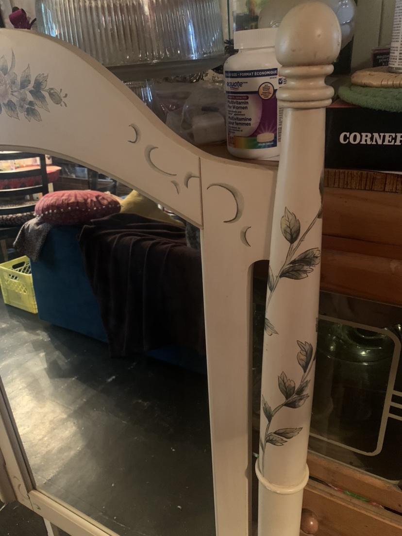 Vintage Floral Mirror - photo 3