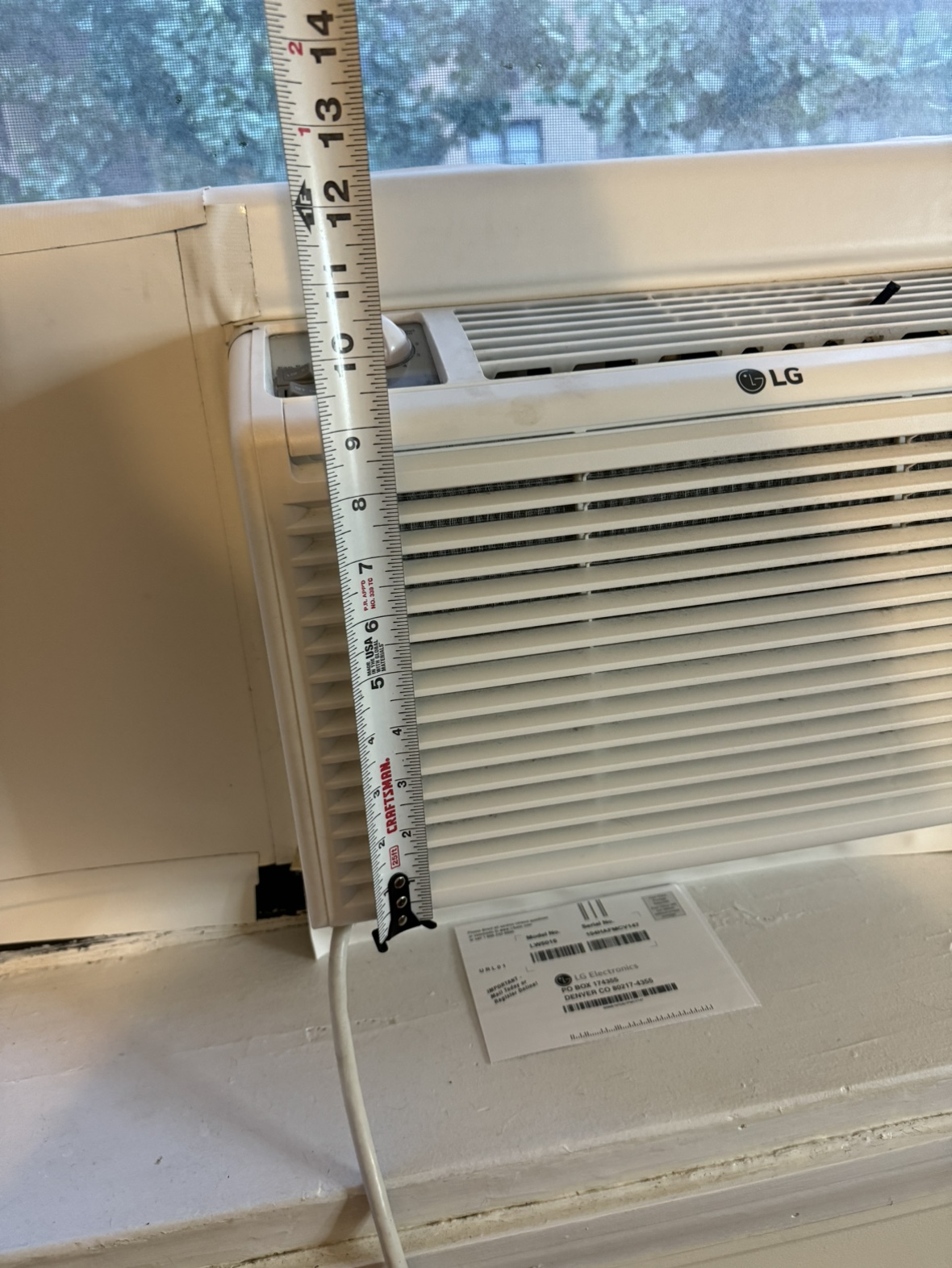 LG Window AC Unit - photo 5