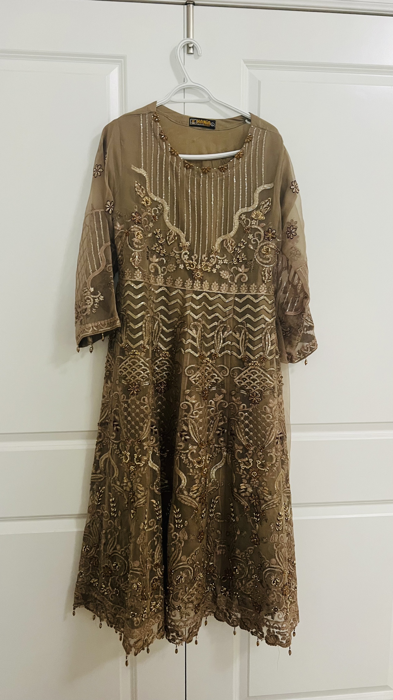 Embroidered Pakistani Dress