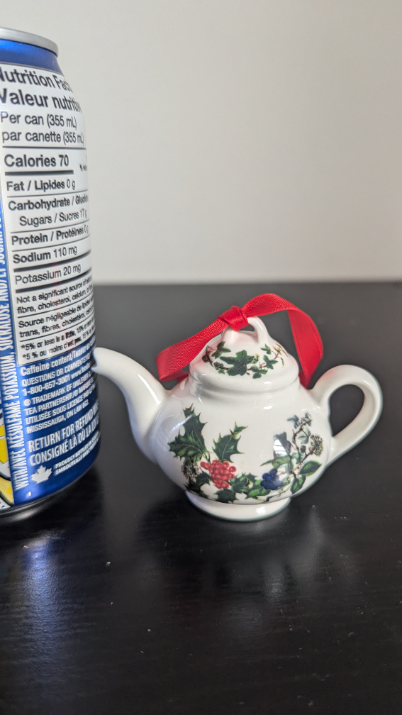 Portmeirion Christmas Teapot Ornament - photo 4