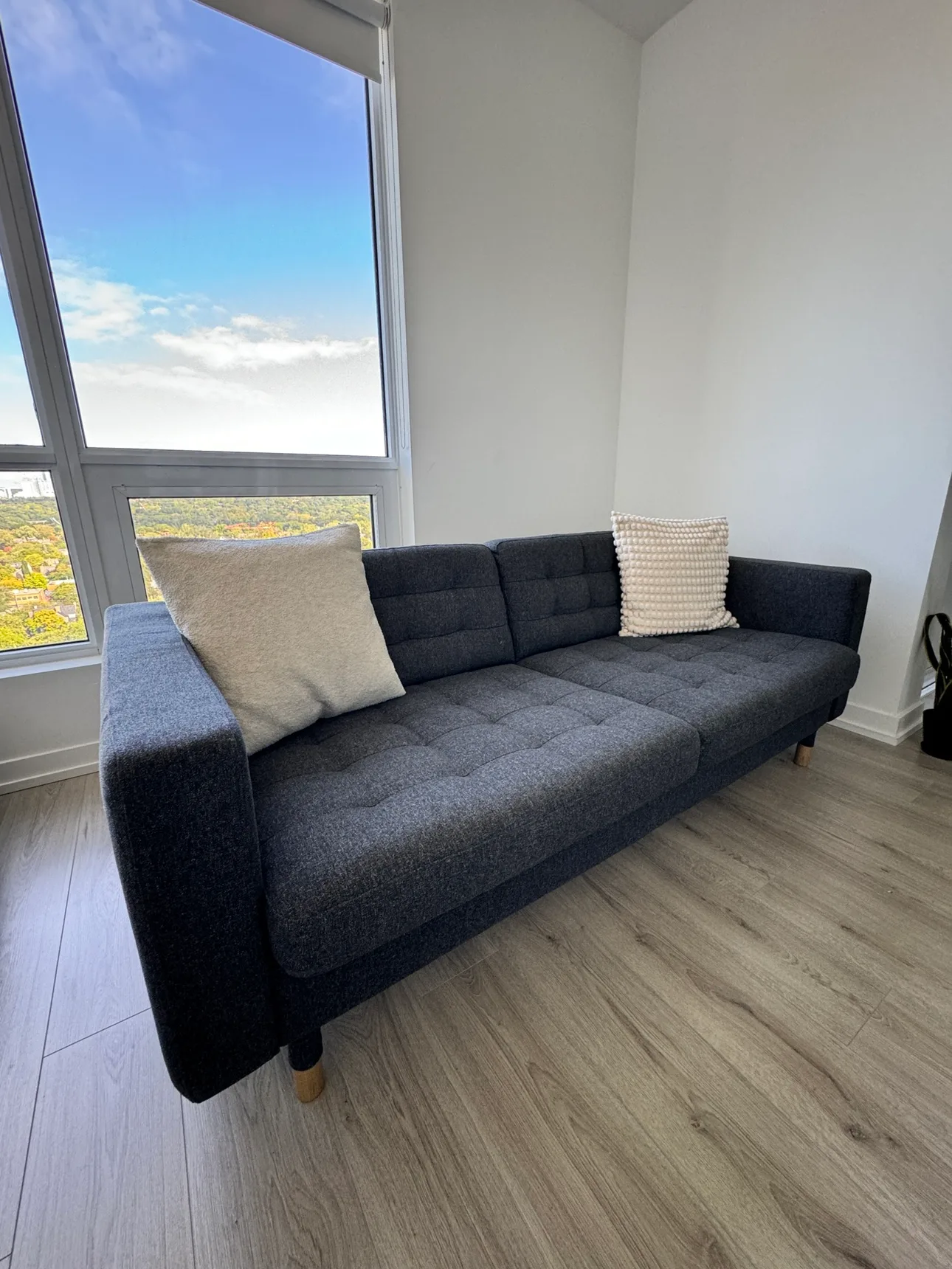 PICKUP TODAY/TOMORROW Grey IKEA sofa $150 image indicator(4)