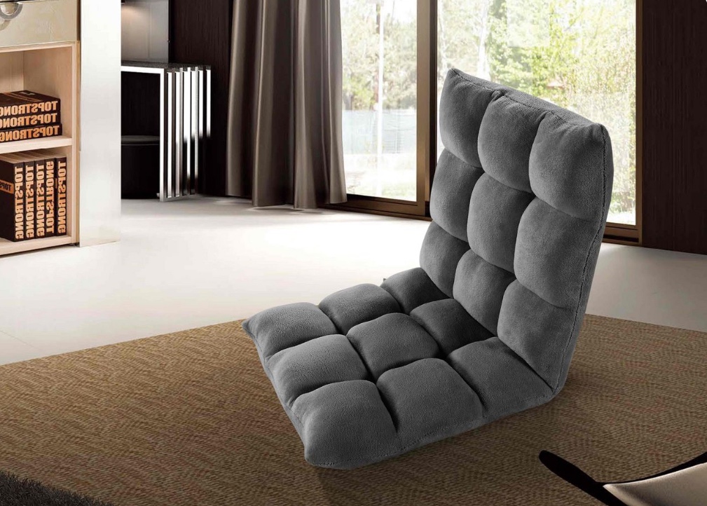 Velago Clam Adjustable Folding Plush Floor Gaming Chair