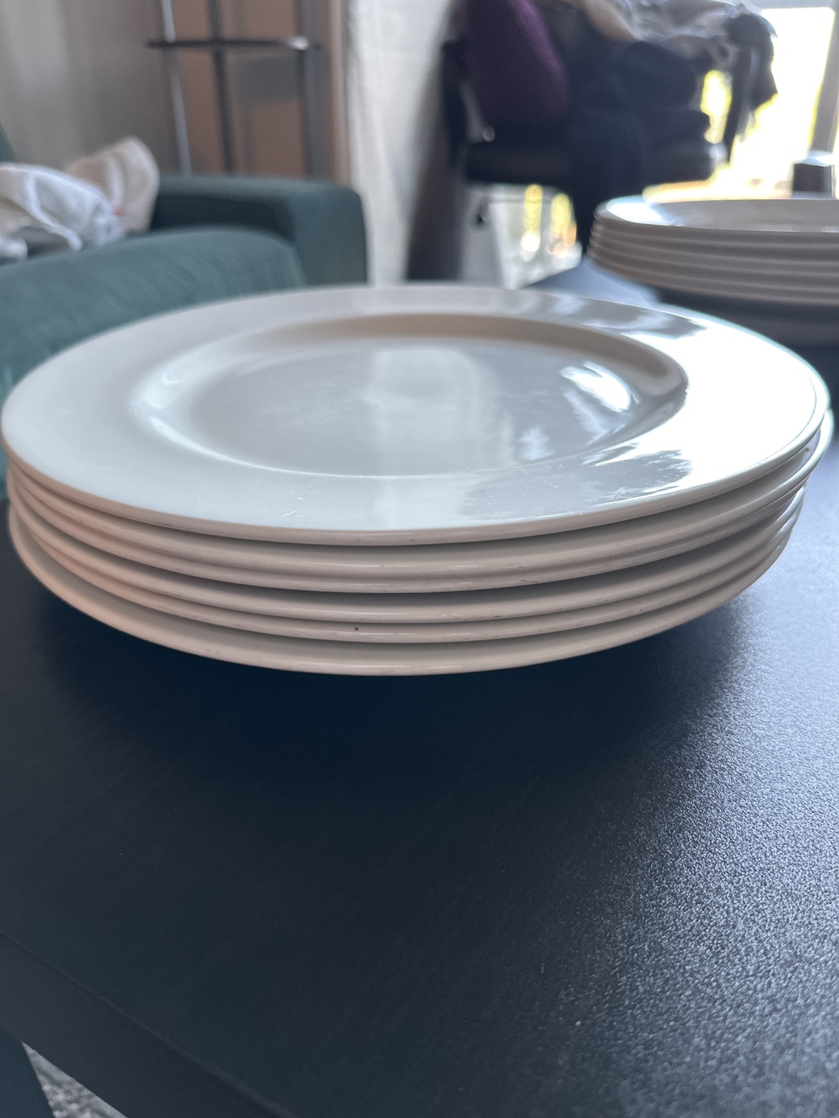Churchill - Set of 12 White Dinner Plates - photo 5