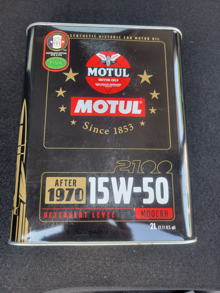 Motul 2100 15W-50 Synthetic Historic Car Motor Oil