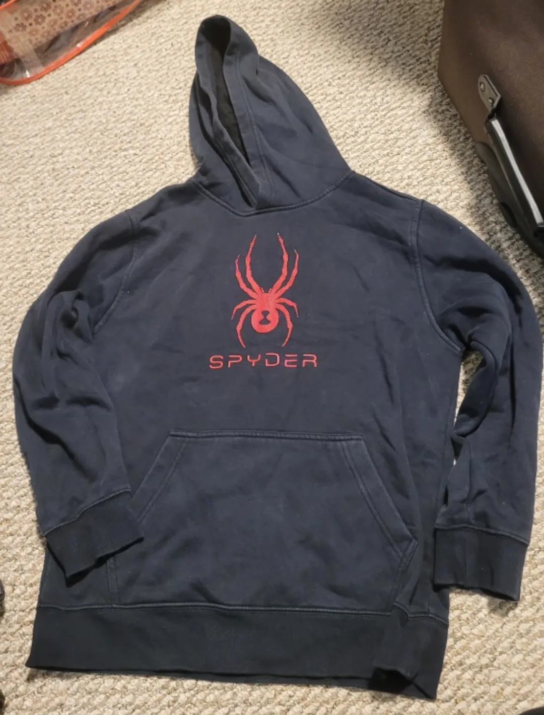Spyder Black Hoodie #freecycle thumbnail