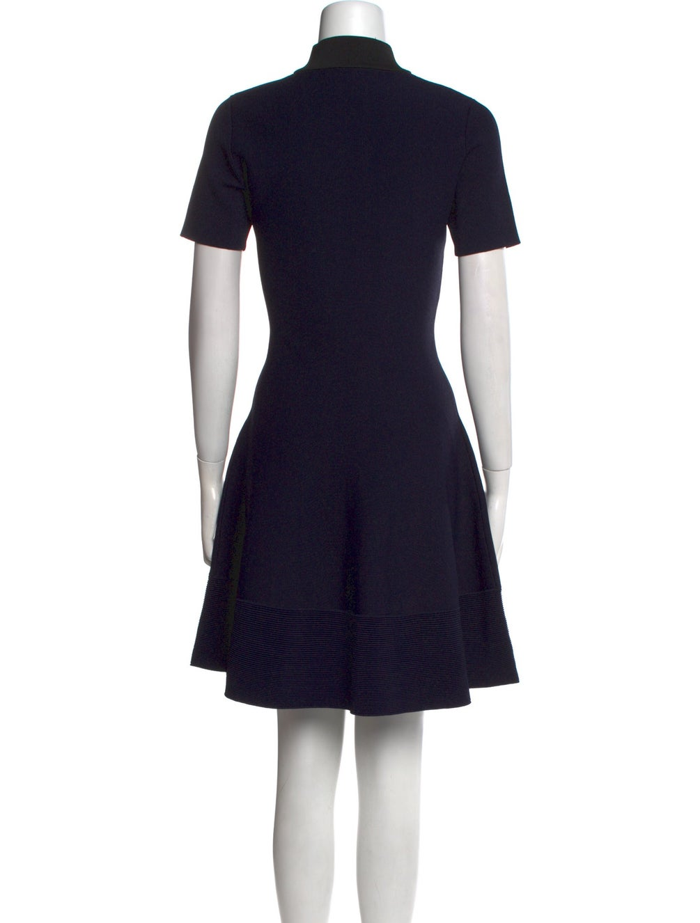 Black Collared Knit Dress - photo 3