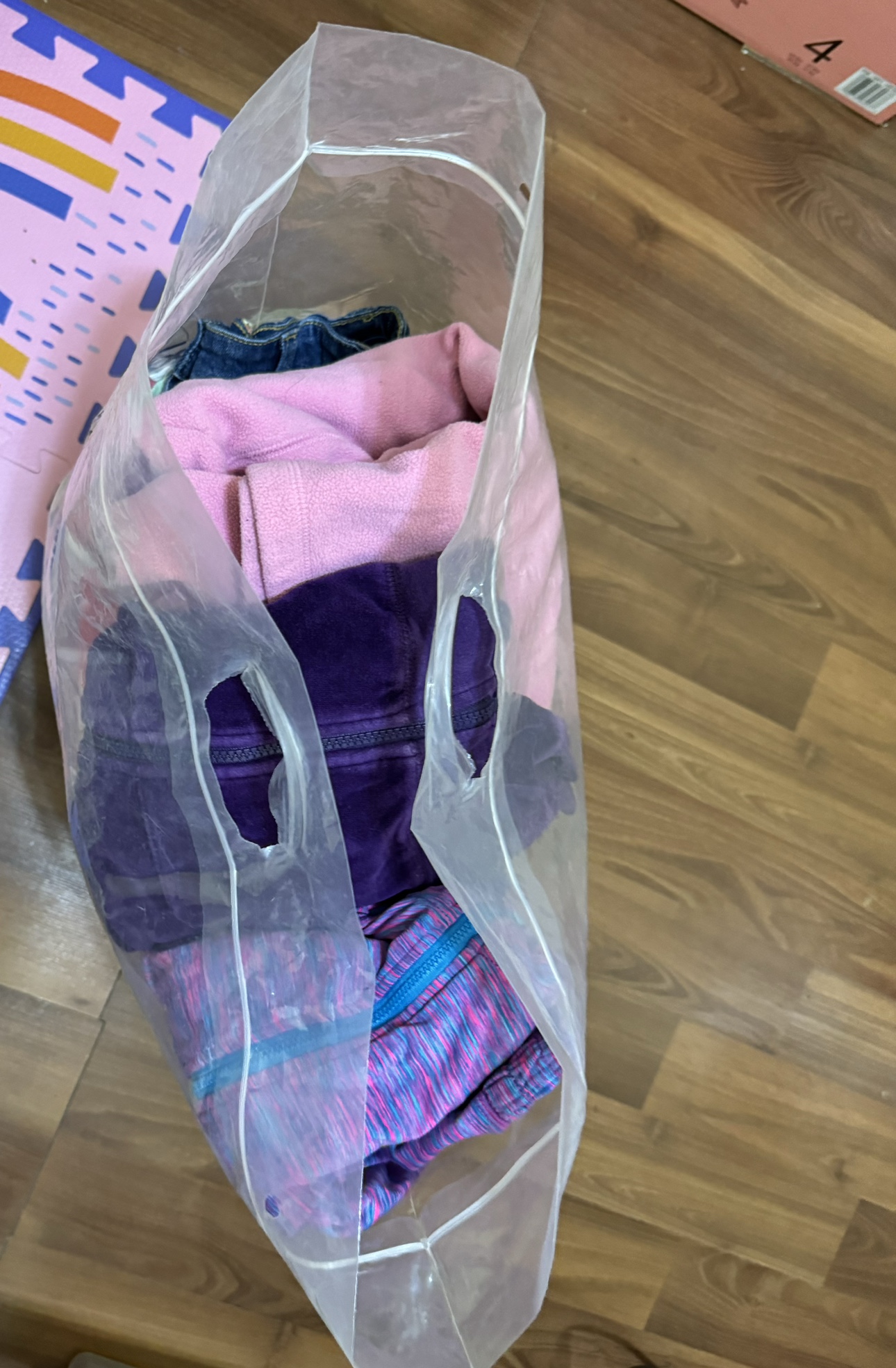 XXL Zipper Bag of Assorted Girls Clothes for age 4-7 years old - photo 3