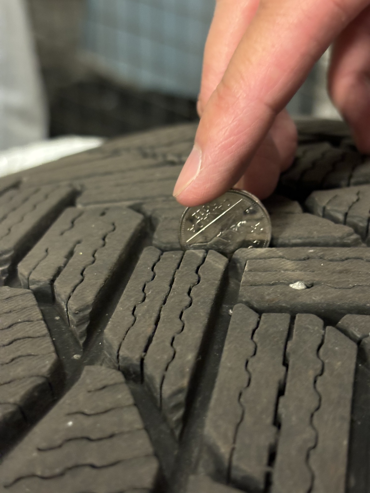 SALE: 255/45R19 Michelin Winter Tires and Wheels - photo 4