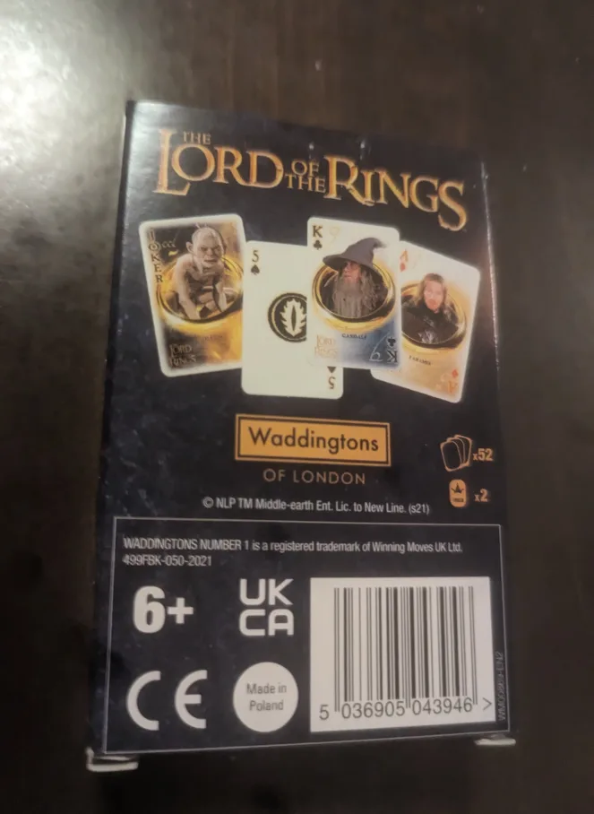 The Lord of the Rings Playing Cards image indicator(2)