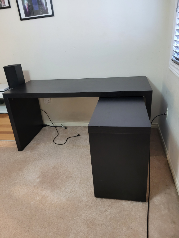 IKEA L-Shaped Desk/MALM - photo 2