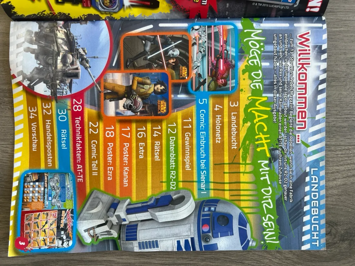 Star Wars Rebels & Predasaurus German Magazines image indicator(8)