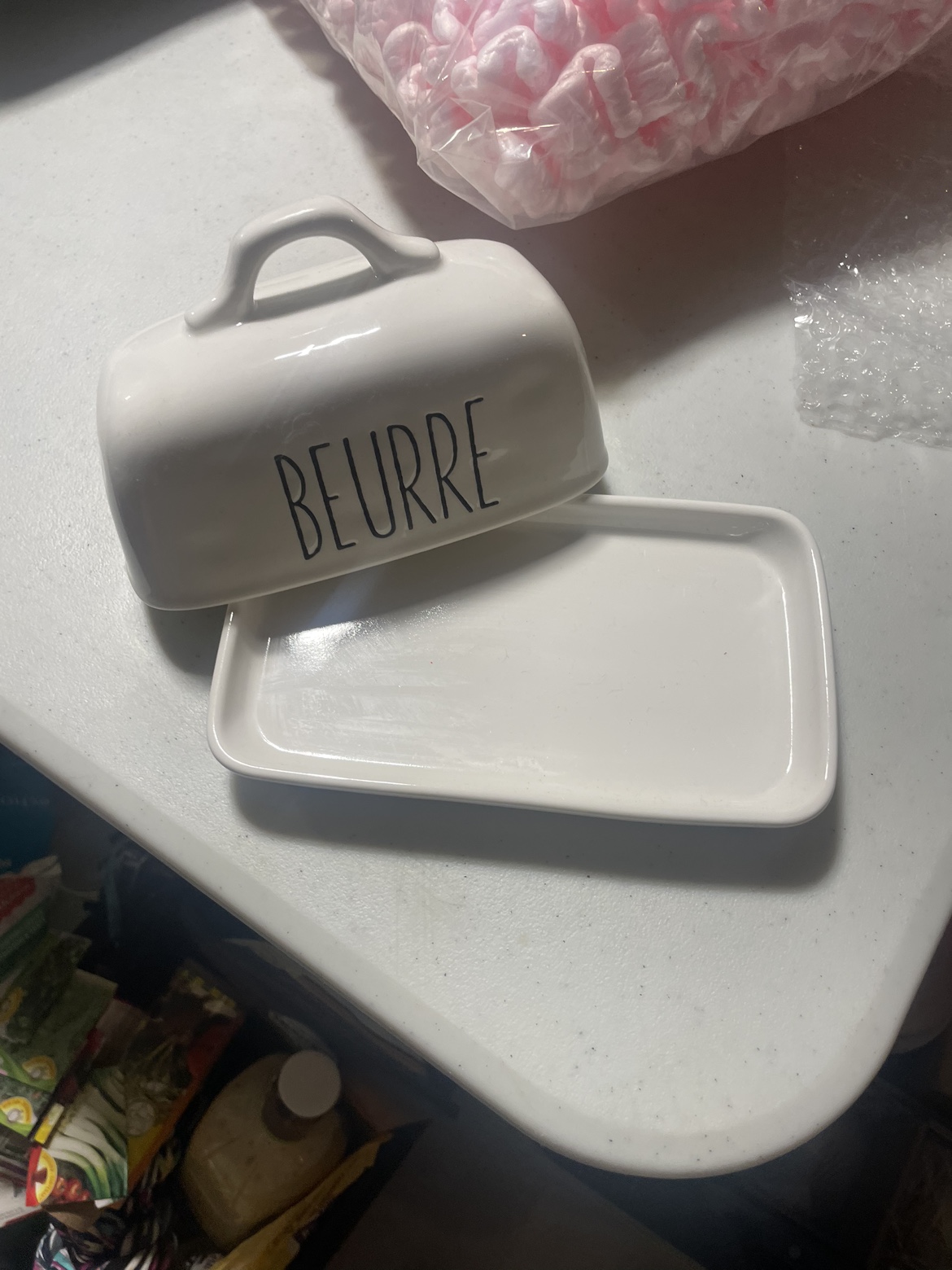 White Butter Dish - photo 2