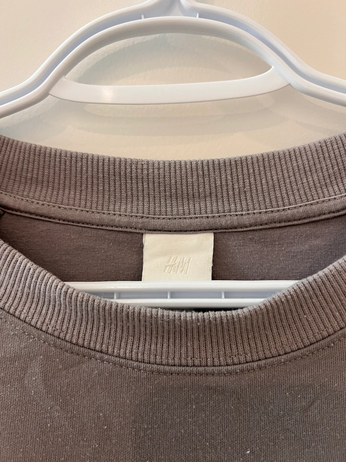 H&M Grey Sweatshirt Dress thumbnail