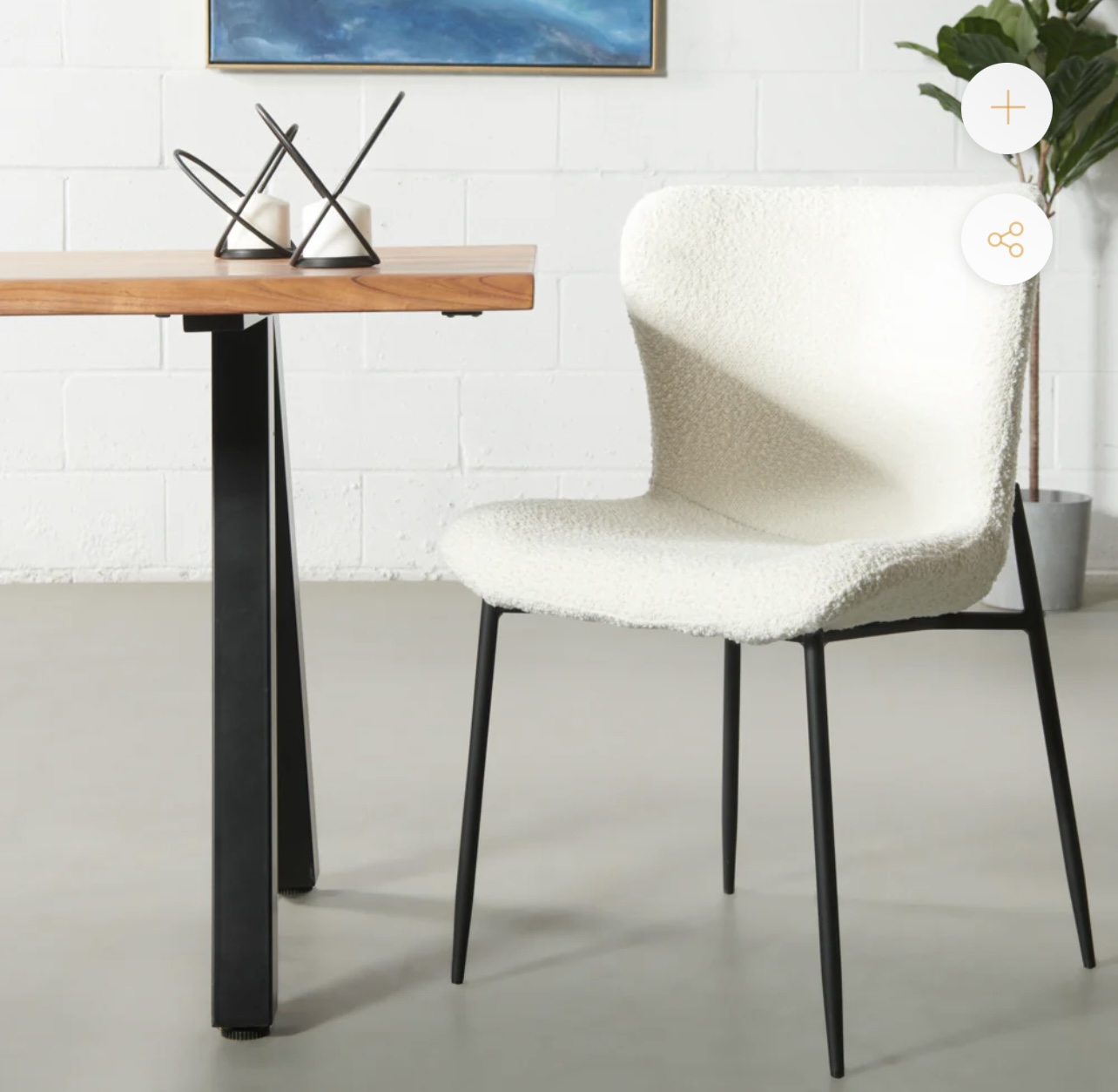 White Dining Chair