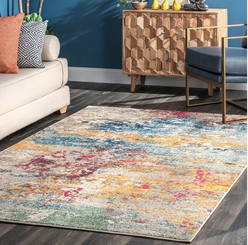 NEW! Abstract Area Rug