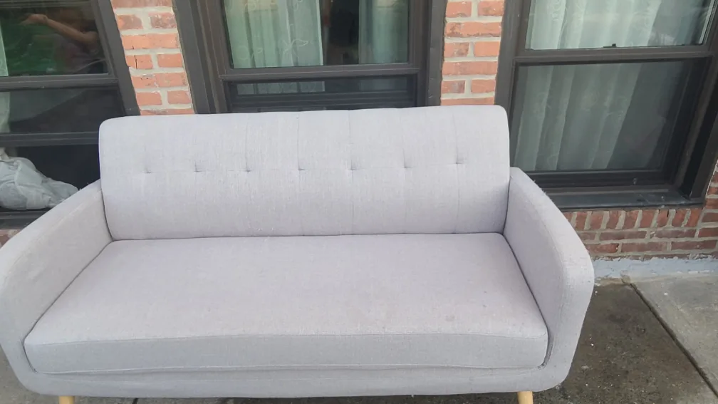 Gray Loveseat thumbnail