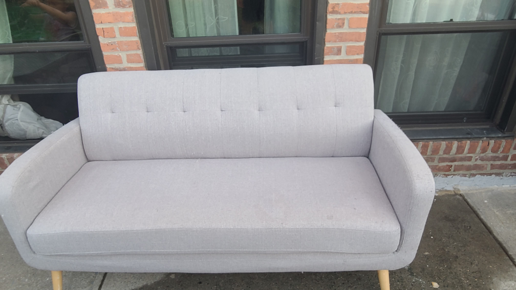 Gray Loveseat - photo 2