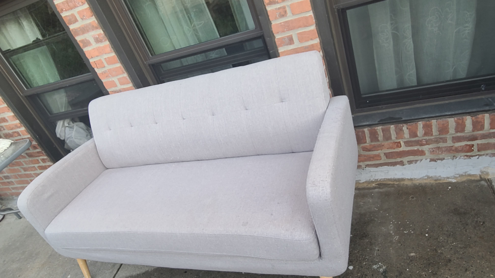 Gray Loveseat - photo 3
