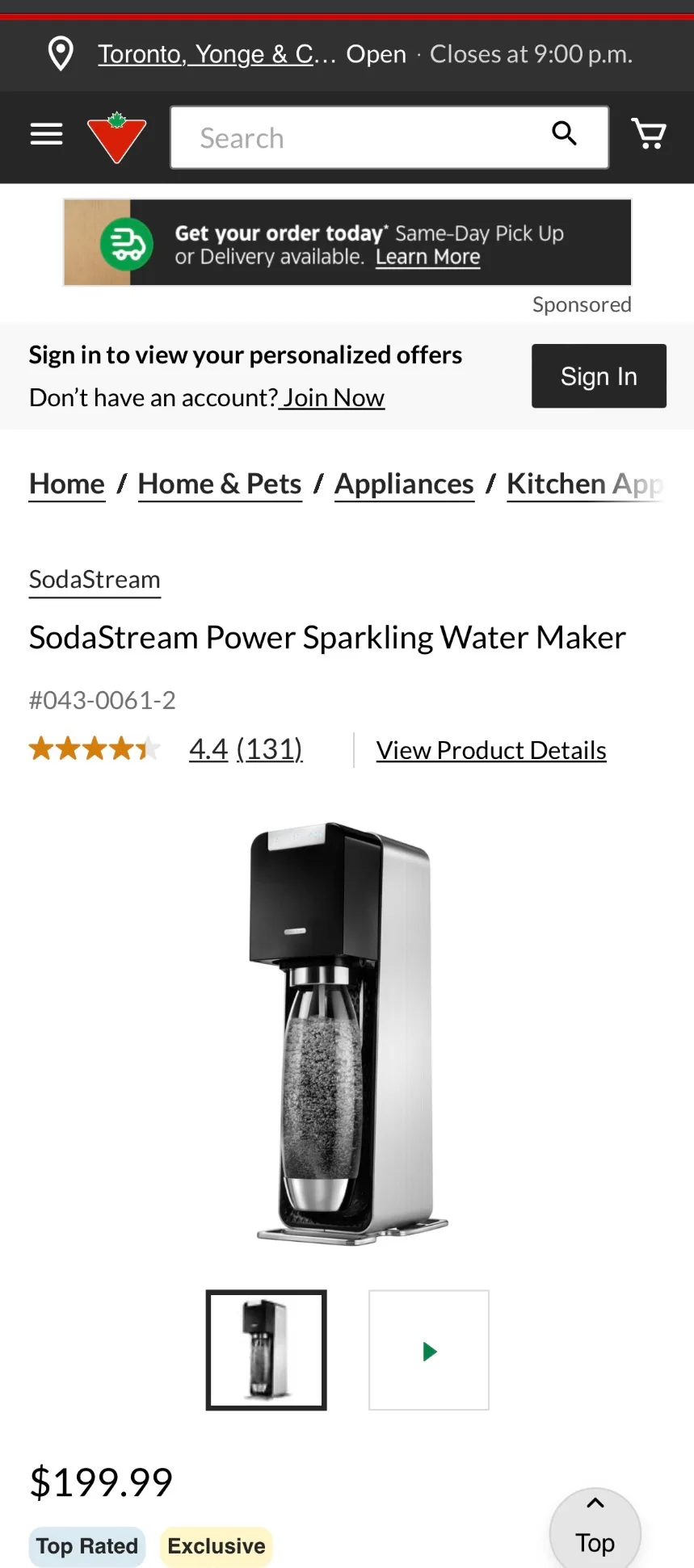 SodaStream Power Sparkling Water Maker image indicator(2)