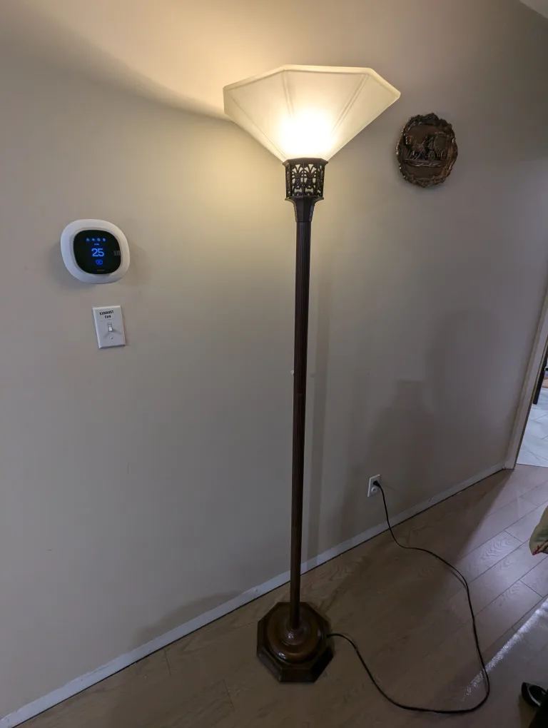 Tall nice any room lamp with stand image indicator(2)