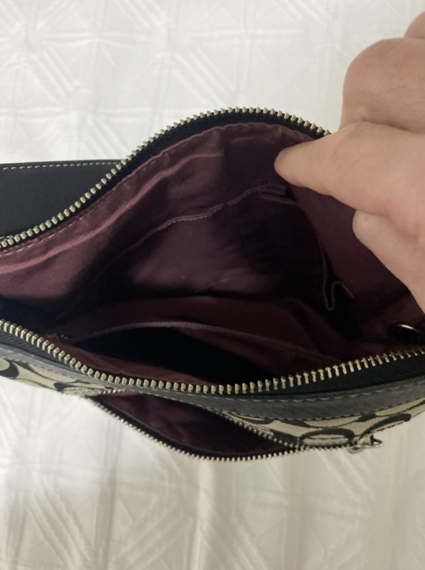 Coach Handbag Slim Duffle F12327  Adjustable Strap Purse - photo 4