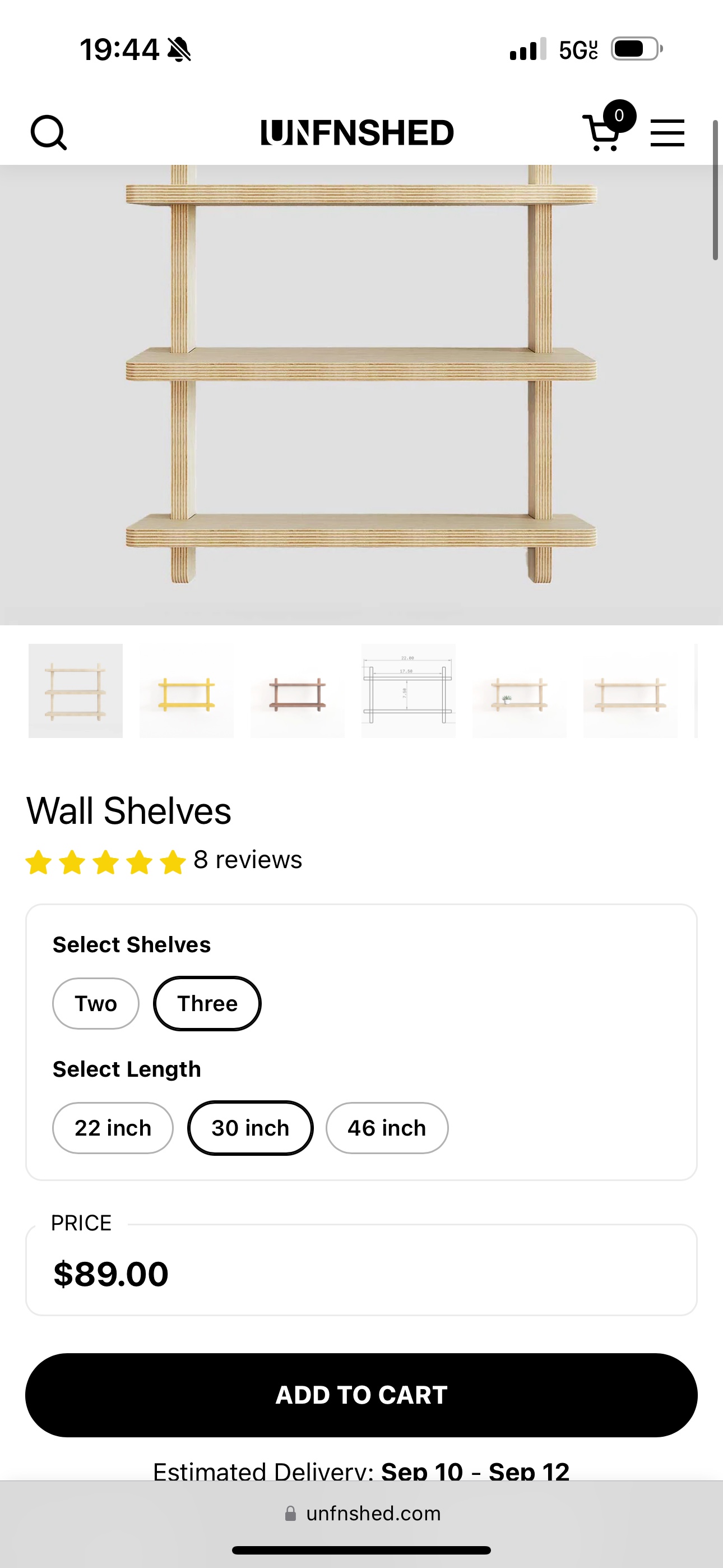 3 Tier Wall Shelves - photo 4
