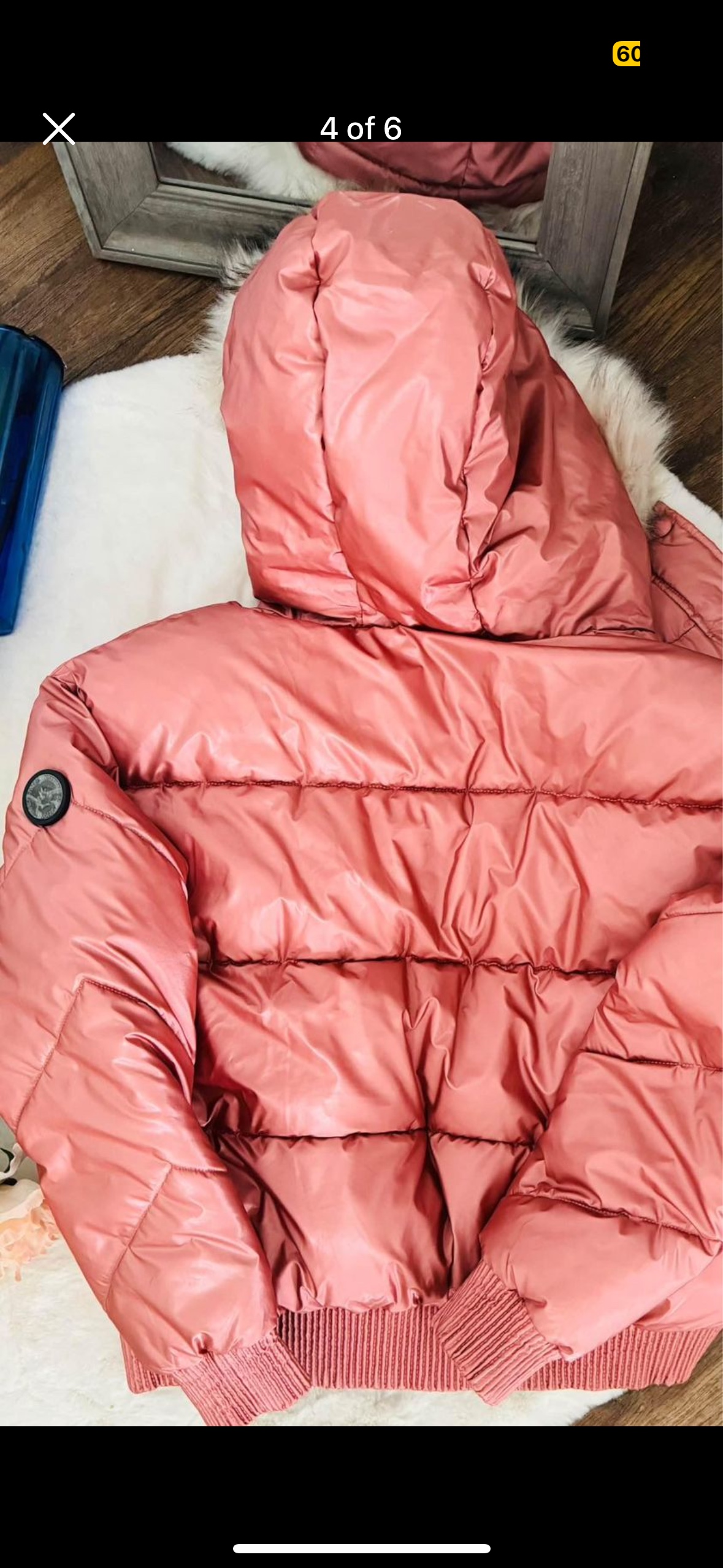 Noize Pink Puffer Jacket - photo 4