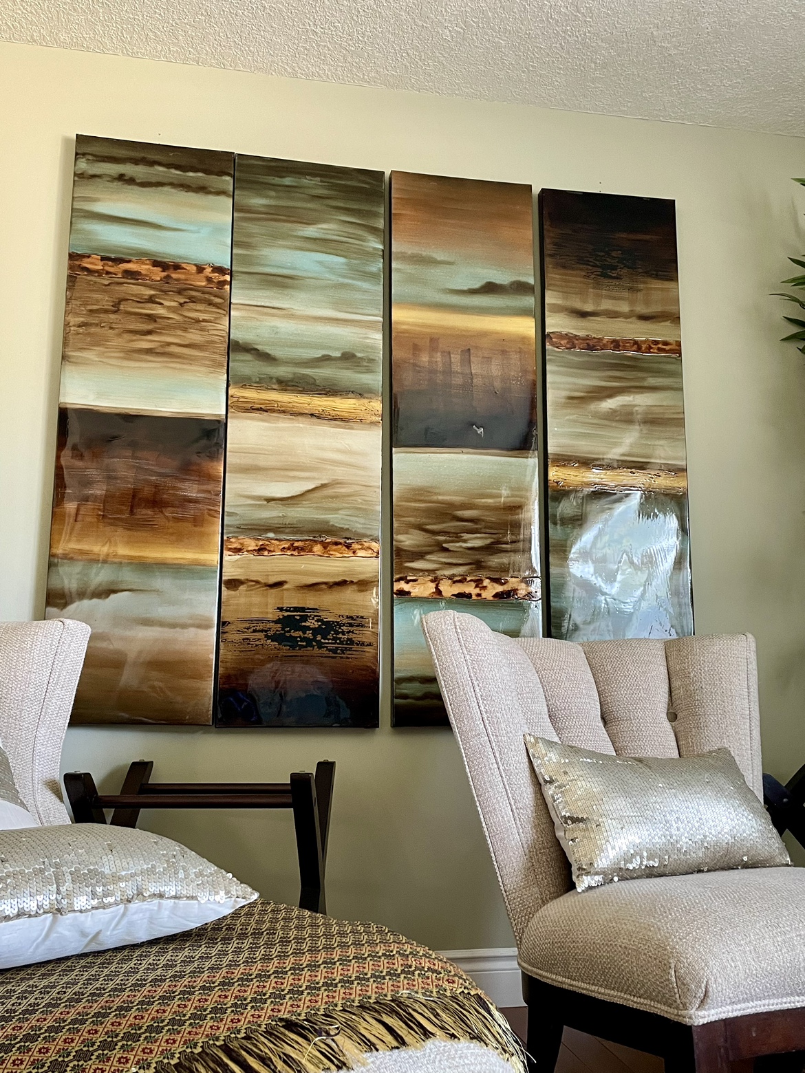 Abstract Art - 4 Panel Set