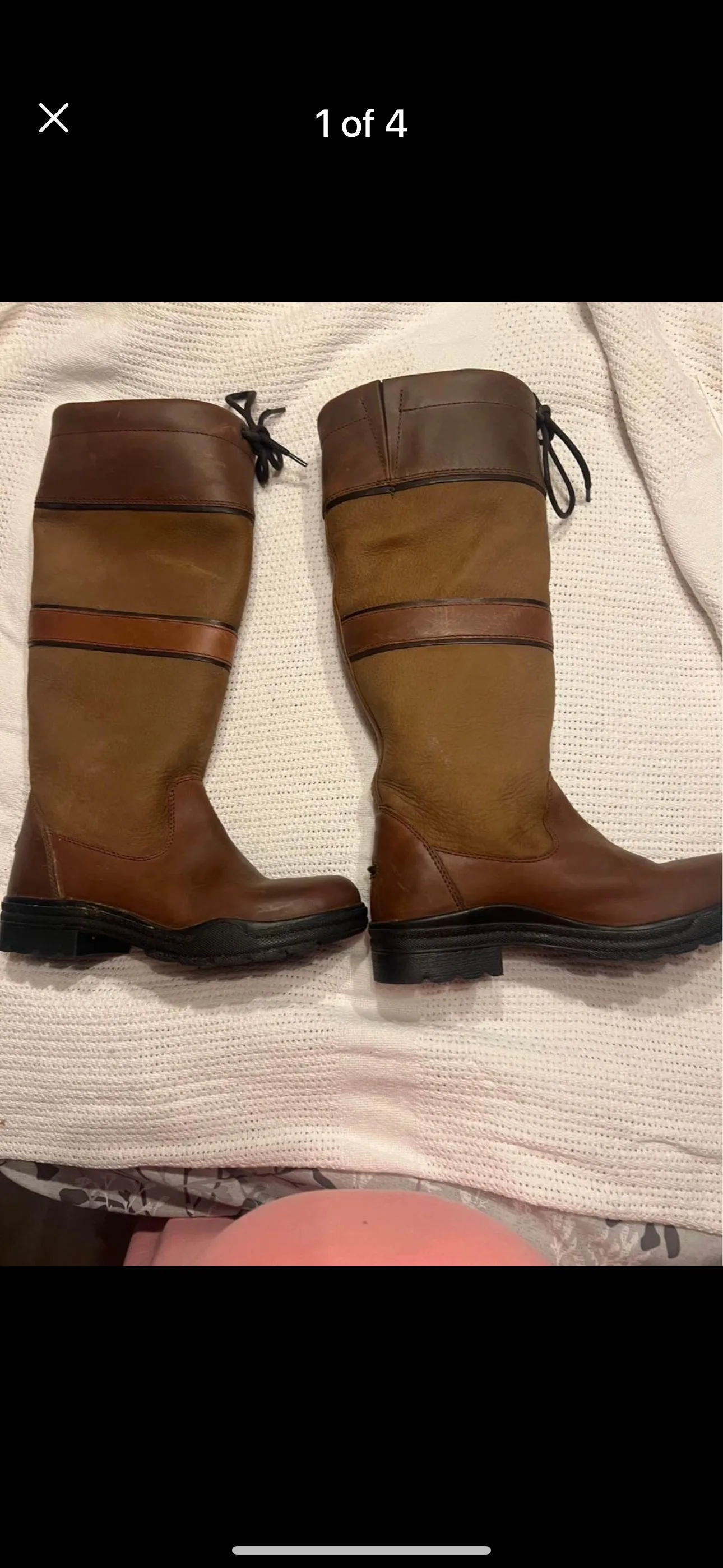 Auken Leather Riding Boots thumbnail