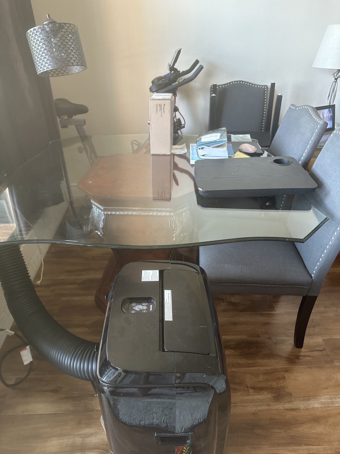 Beveled Glass Table and Chairs