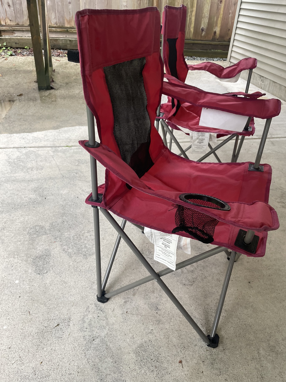 Set of Two Folding Chairs - photo 3