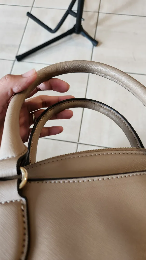 Nine West  Taupe Handbag / Purse image indicator(7)