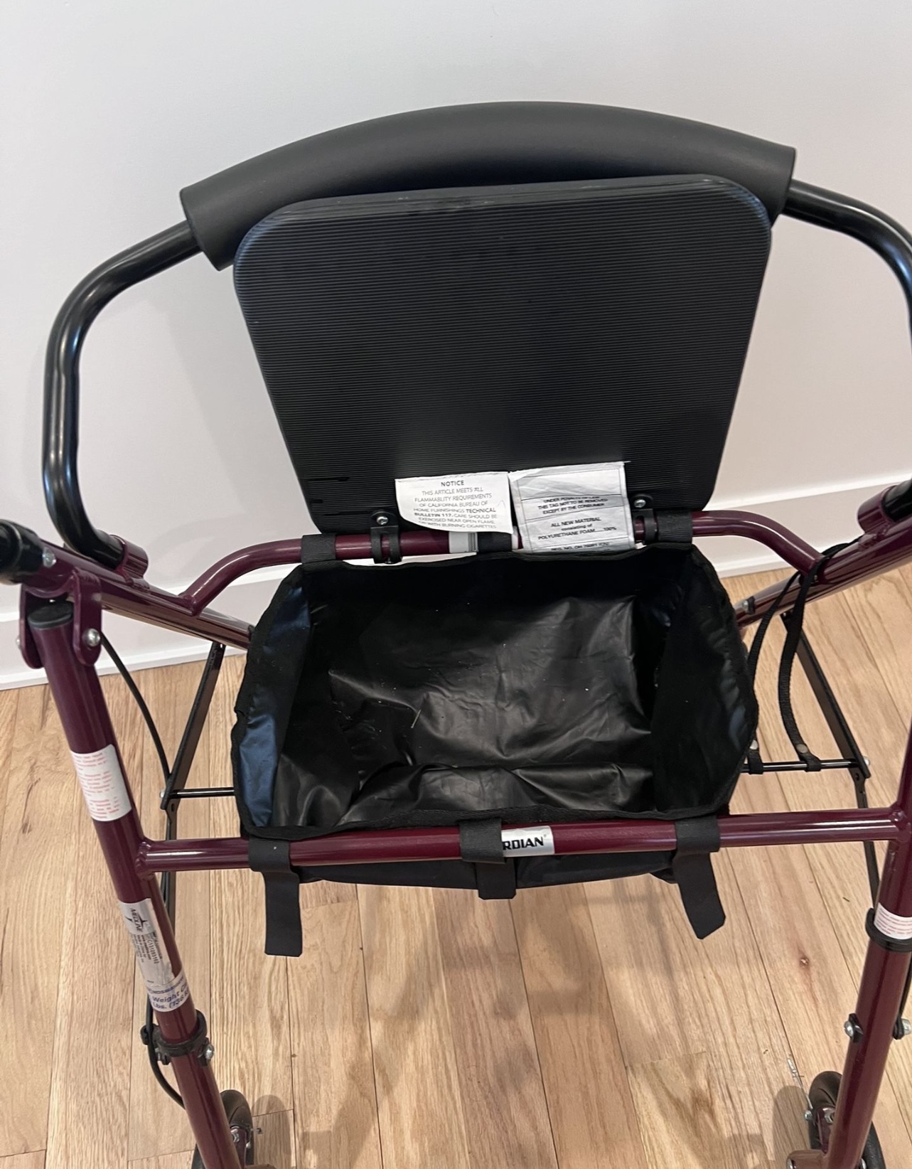 Rolling Walker with Seat - photo 4