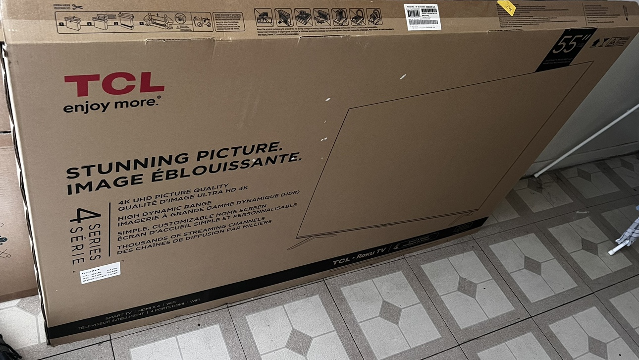 TCL 55" 4-Series 4K UHD HDR Smart Roku TV - photo 4