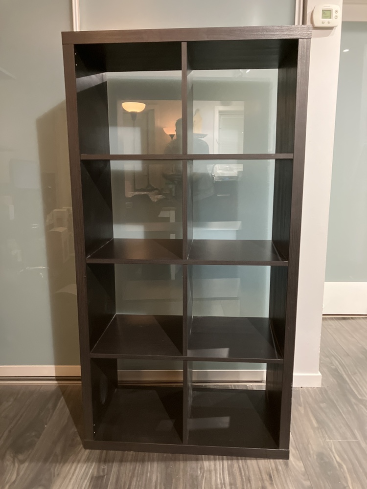 Ikea Black Cube Shelving Unit