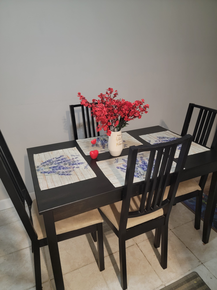 Black Dining Table Set - photo 2
