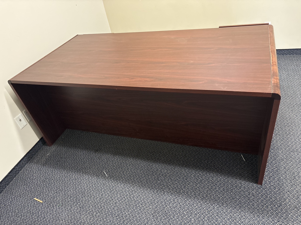 Executive Desk with Drawers - photo 2