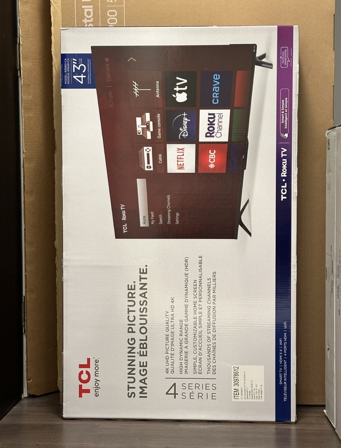 TCL 43" Roku TV - photo 2