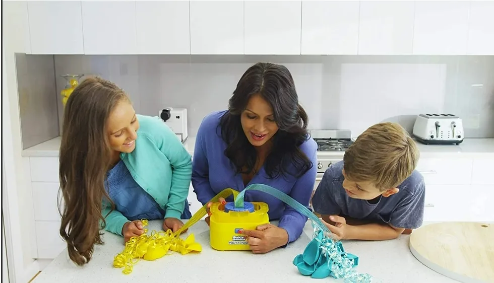 Electric Bunch baloons party pump image indicator(2)