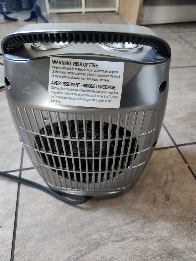 Ceramic heater/fan. - photo 2