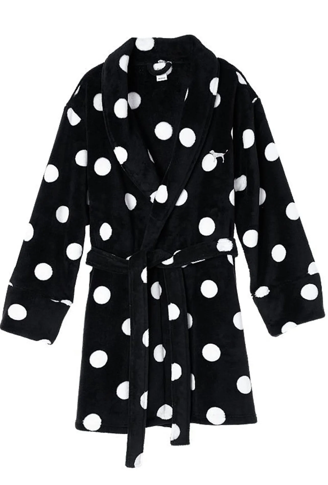 Pink Polka Dot Robe victorias secret image indicator(4)